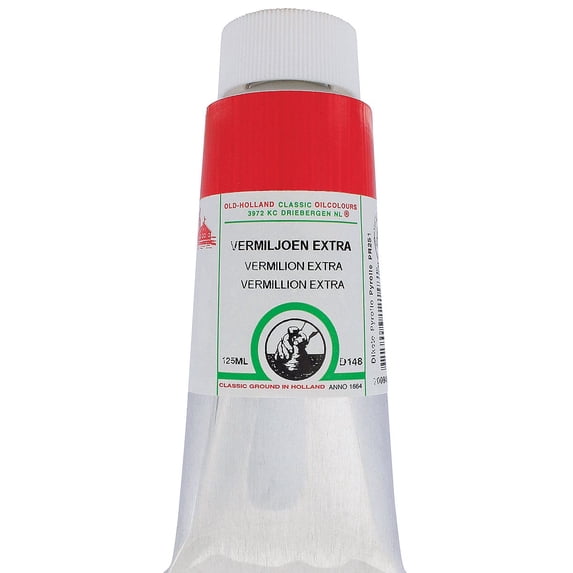 Old Holland Classic Oil Color - Vermilion Extra, 125 ml tube