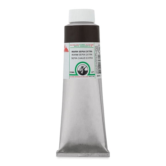 Old Holland Classic Oil Color - Warm Sepia Extra, 225 ml tube