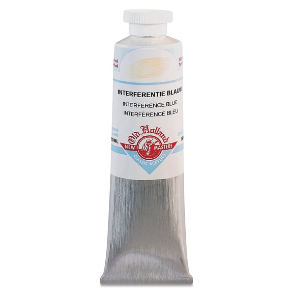 Old Holland New Masters Classic Acrylics - Interference Blue, 60 ml tube