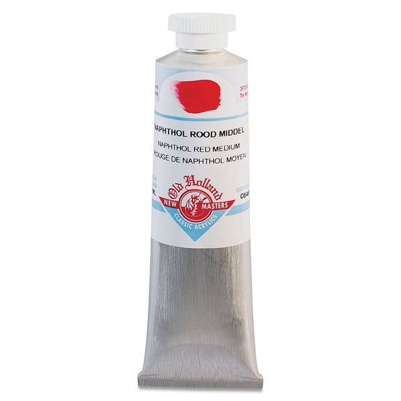 Old Holland New Masters Classic Acrylics - Naphthol Red Medium, 60 ml tube