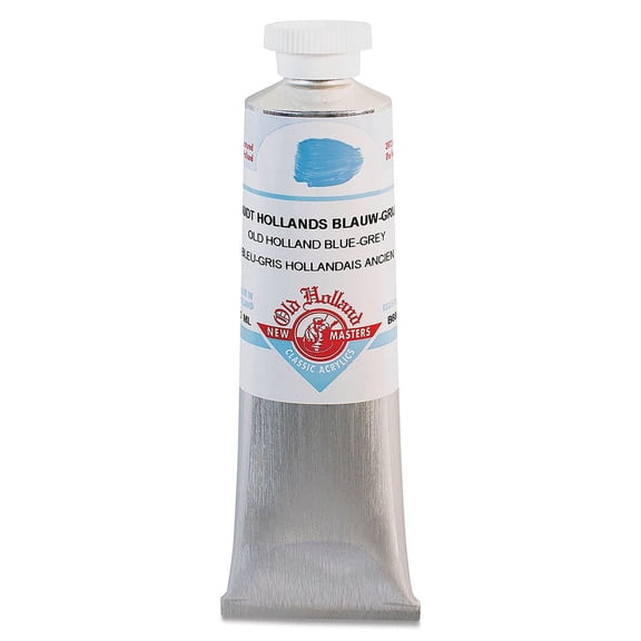 Old Holland New Masters Classic Acrylics - Old Holland Blue-Grey, 60 ml tube