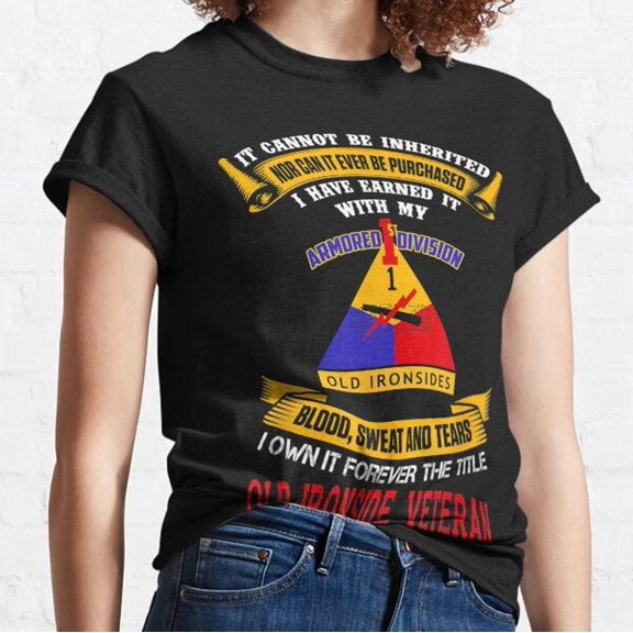 Old Ironsides 1St Armored Division Classic T-shirt