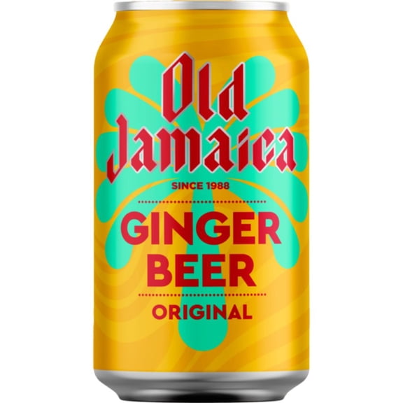 Old Jamaica Ginger Non-Alcoholic Beer Can 330ml (Pack of 4)