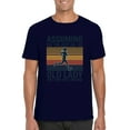 thumbnail image 1 of Old Lady Running Funny Senior Citizen Fitness Exercise T-Shirt, for men & women, up to size 5XL, 1 of 3
