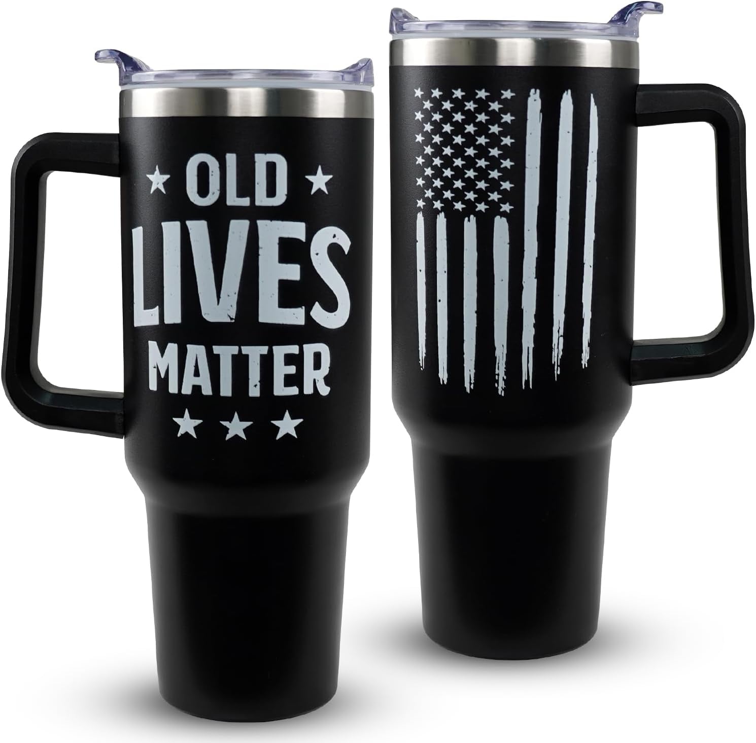 Old Lives Matter Gifts Tumbler 40oz Dad Gifts Funny Birthday Gifts for ...