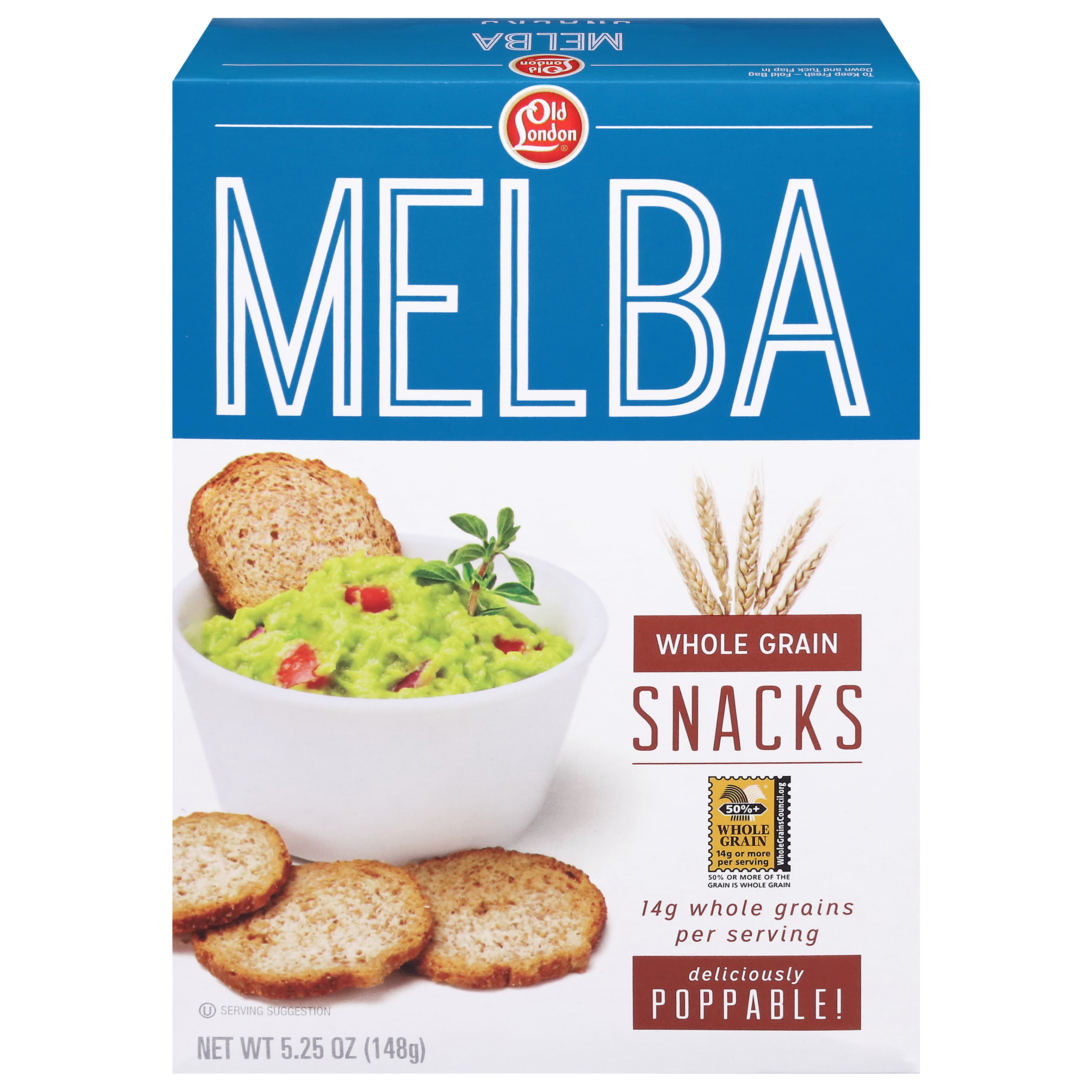 Old London Melba Whole Grain Snacks, 5.25 oz