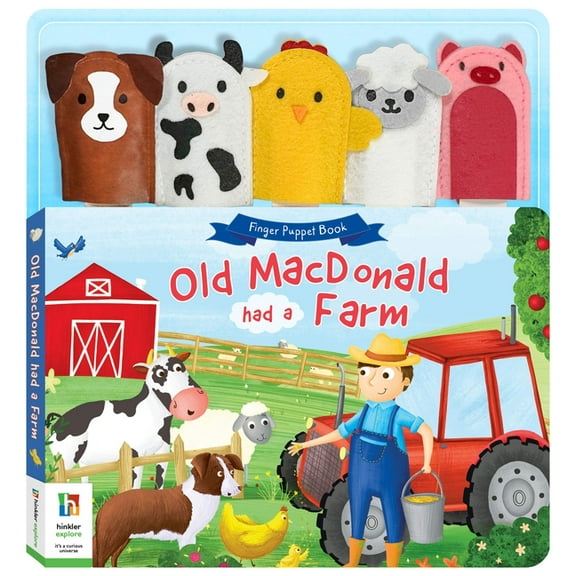 Old MacDonald Had a Farm Finger Puppet Book, (Hardcover)