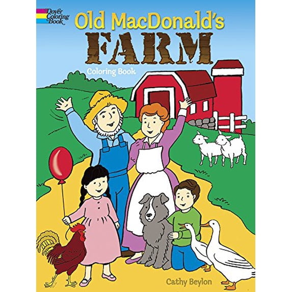 Pre-Owned Old Macdonald's Farm Coloring Book (Dover Coloring Books) Paperback