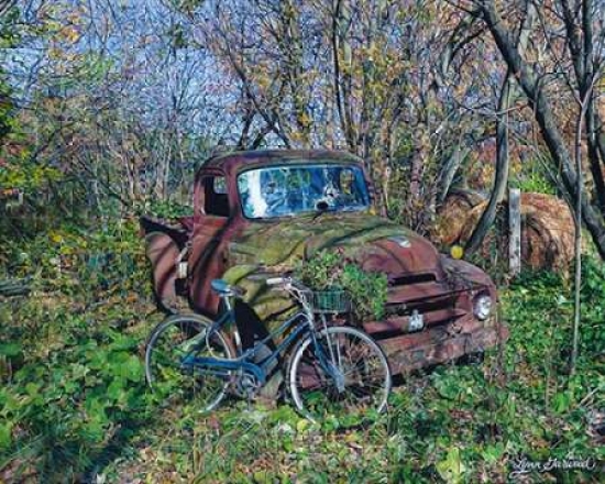 Old Mack Bobs Truck Canvas Art - Lynn Garwood (24 x 30)
