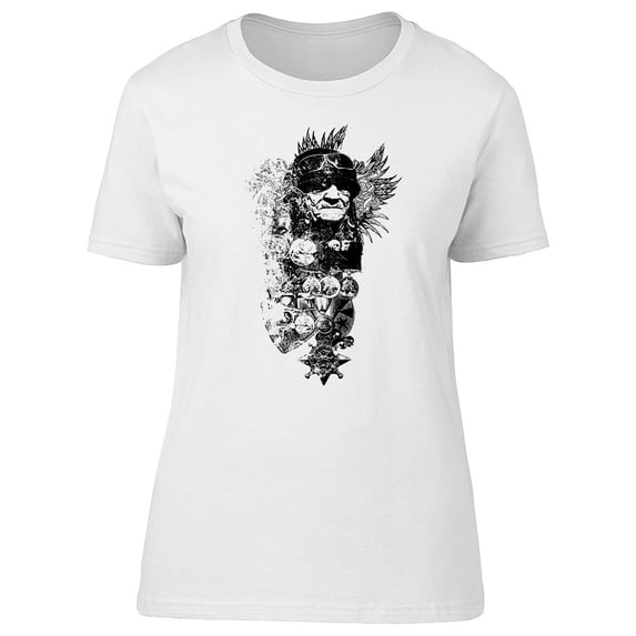 Old Man Cool Design Art Tee Men's -Image by Shutterstock