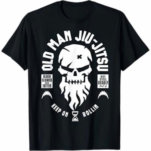 Old Man Jiu Jitsu Vintage T-Shirt