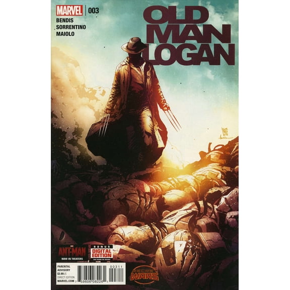 Old Man Logan #3 VF ; Marvel Comic Book