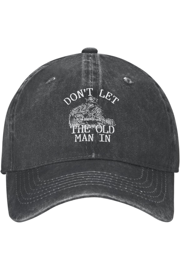 Old Man Mens Baseball Cap Don't Let Old Man in Beach Baseball Cap