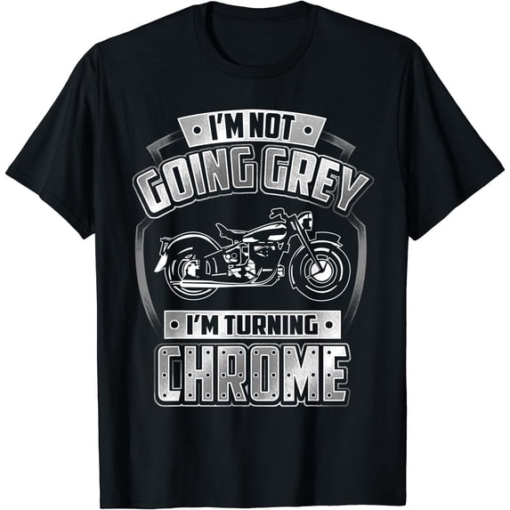 Old Man Motorcycle Rider Birthday Gift Retirement Biker T-Shirt ...