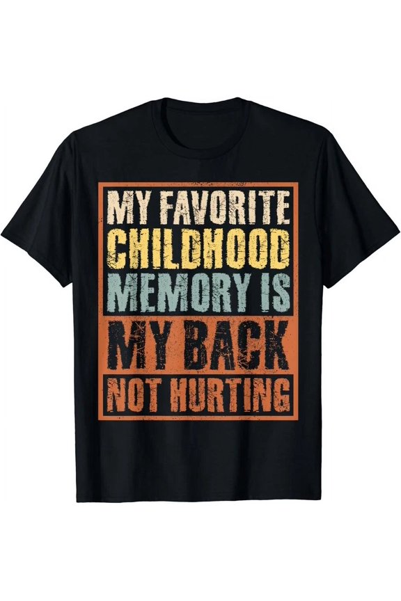 Old Man Old Woman My Back Not Hurting Retro Gift Unisex T-Shirt