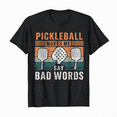Old Man Pickleball Heart Love Sport Enthusiast Tee