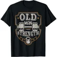 thumbnail image 1 of Old Man Strength Gym Dad Gift Workout T-Shirt All Sizes S-5XL Unisex T-shirt, 1 of 2