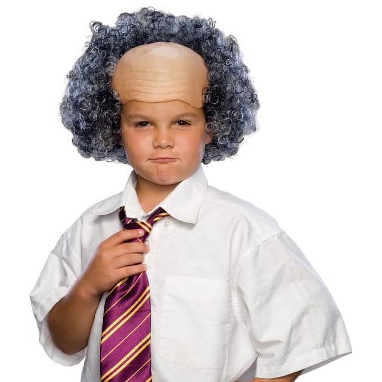Baldy Wig with Hair on the Sides