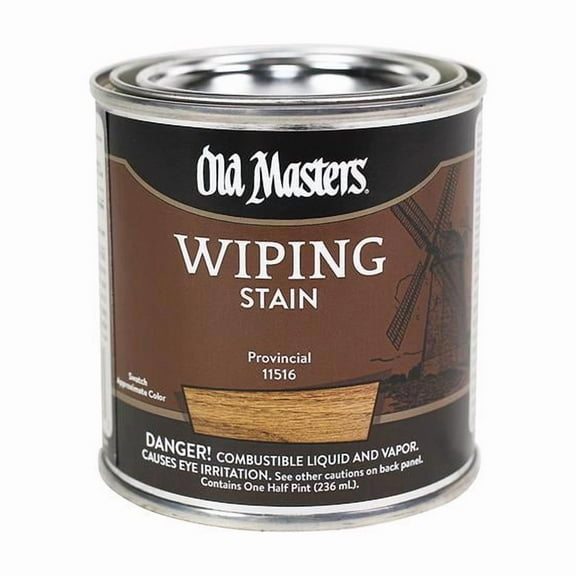 1/2 pt Old Masters 11516 Provincial Old Masters Oil-Based Wiping Stain