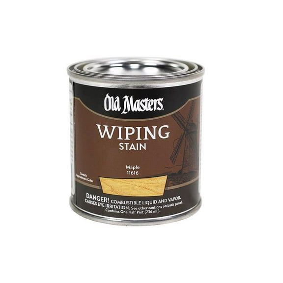 1/2 pt Old Masters 11616 Maple Old Masters Oil-Based Wiping Stain