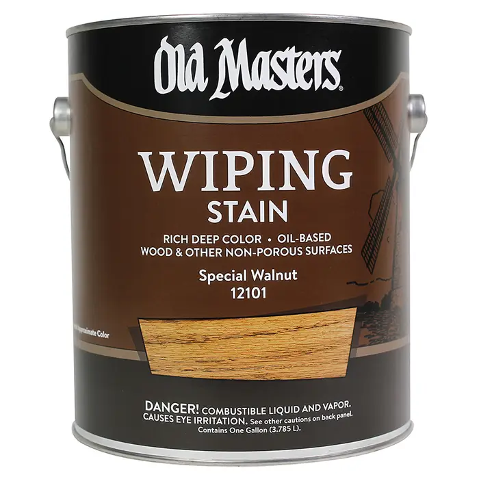 1 gal Old Masters 12101 Special Walnut Old Masters Oil-Based Wiping Stain