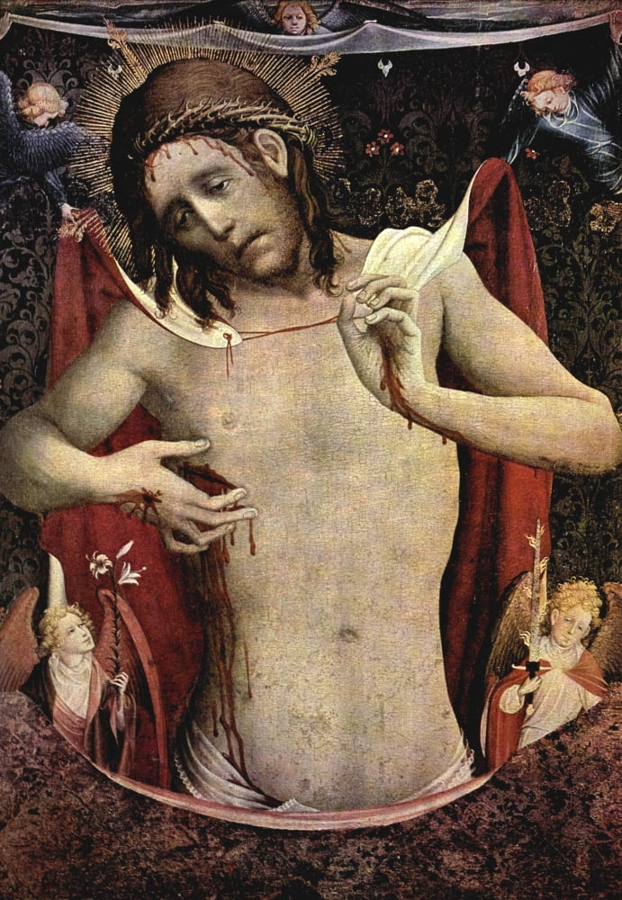 Old Masters 1900 Christ in agony Canvas Art - Master Francke (24 x 36)