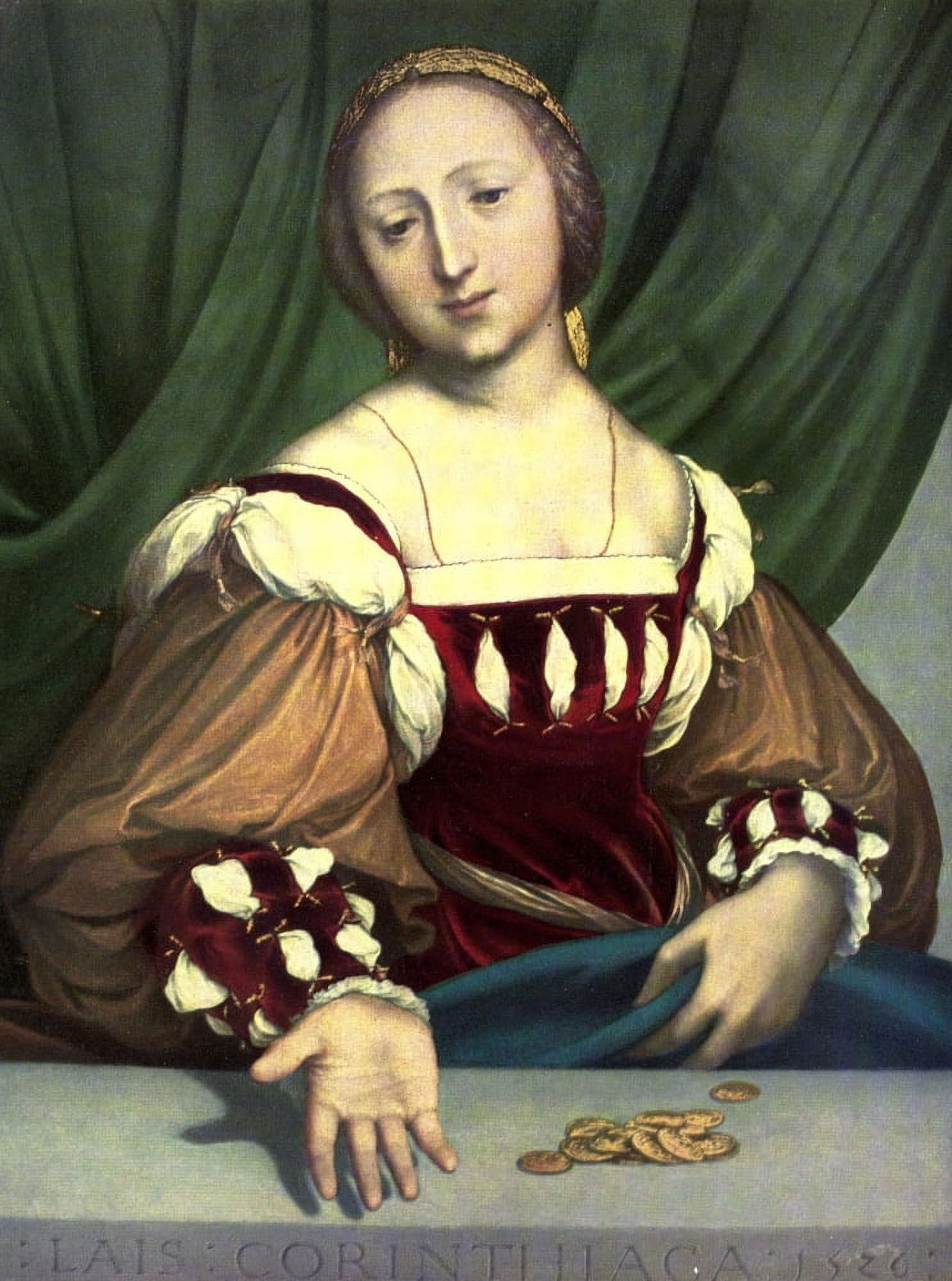 Old Masters 1900 Madeleine Offenbach Canvas Art - Hans Holbein (18 x 24)