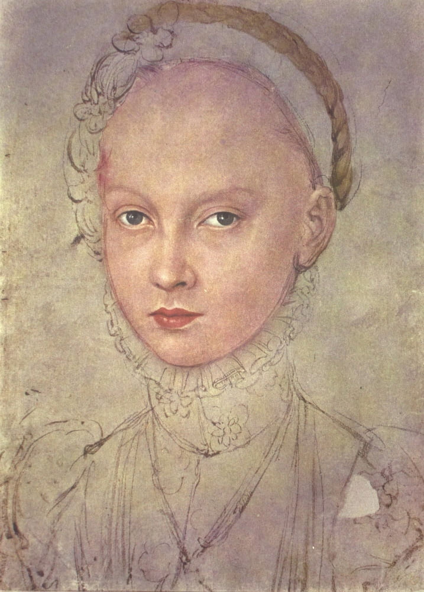 Old Masters 1900 Princess Elizabeth of Saxe Canvas Art - Lucas Cranach (18 x 24)