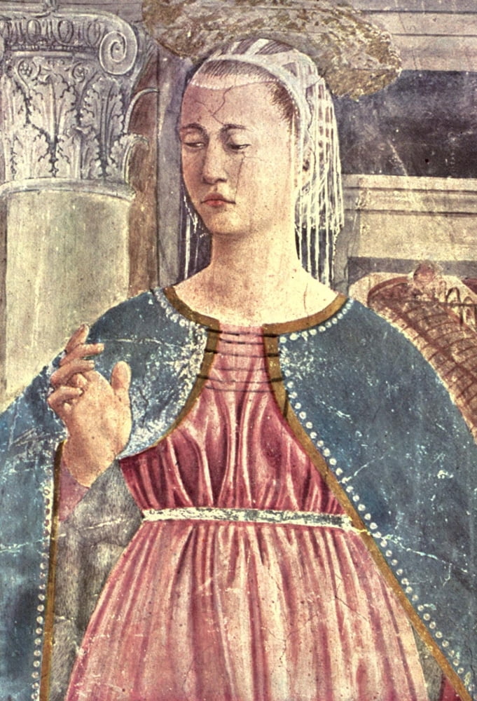 Old Masters 1900 The Virgin of the Annunciation Canvas Art - Piero Della Francesco (18 x 24)