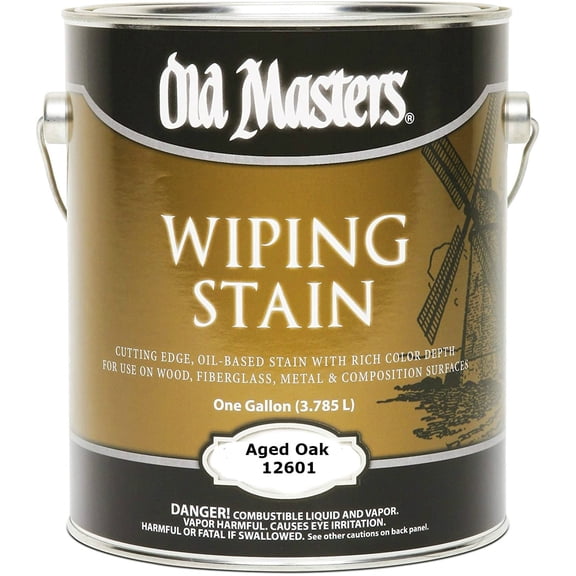 Old Masters 292656 1 gal Aged Oak Wiping Stain
