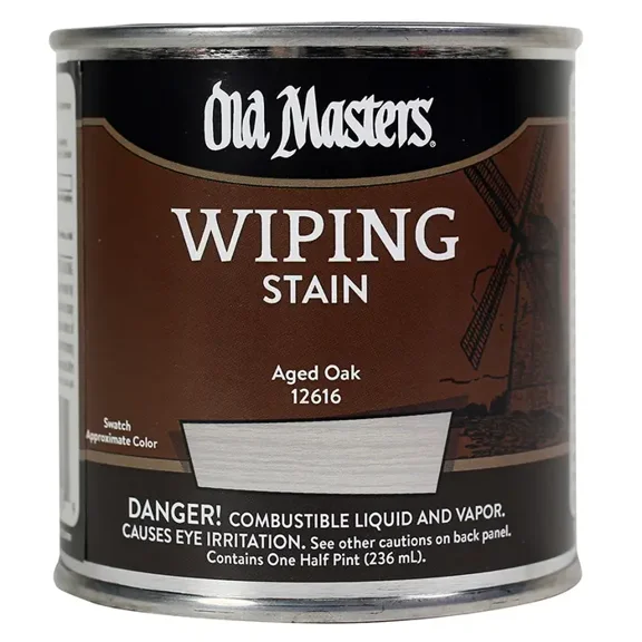 Old Masters 292681 0.5 Pint Aged Oak Wiping Stain