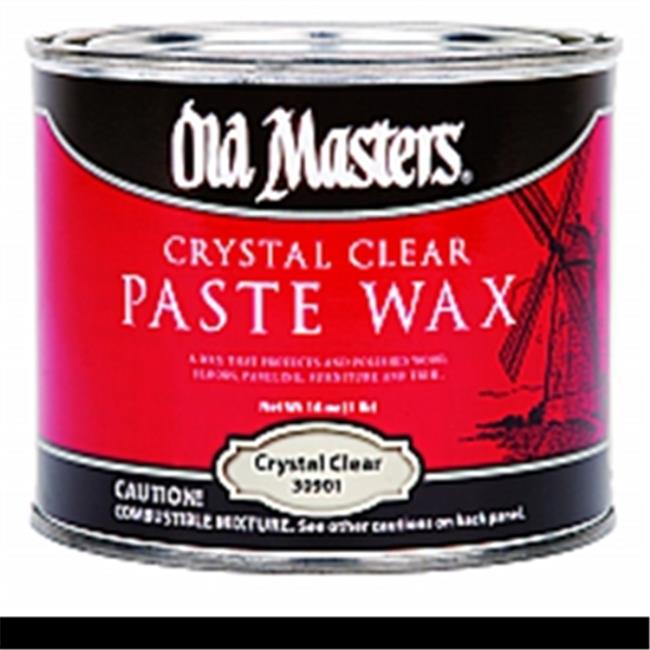 Old Masters 30901 Crystal Clear Paste Wax 1 lbs.