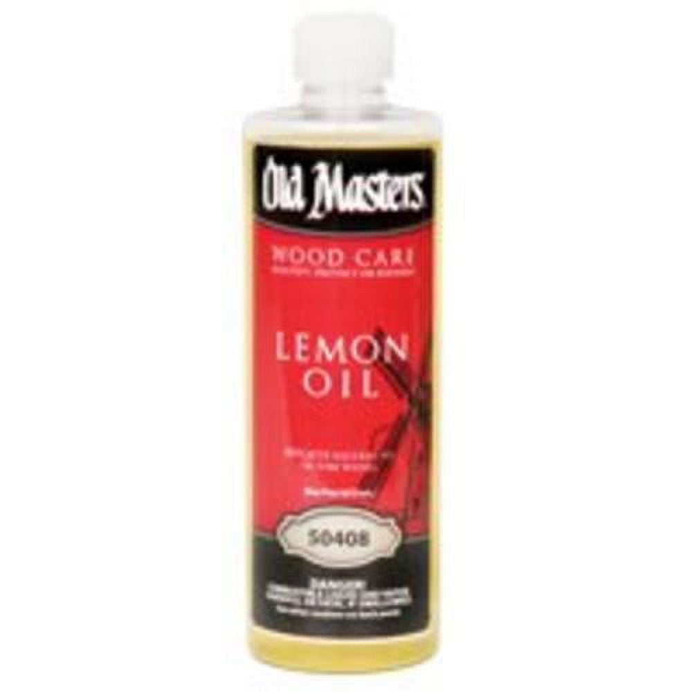 Old Masters 50408 Lemon Oil Furniture Polish, 1 Pint