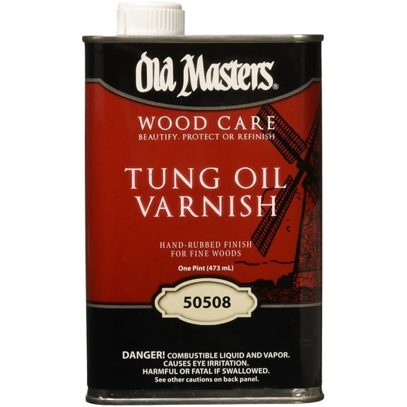Old Masters 50508 Tung Oil Varnish Clear 1 Pt