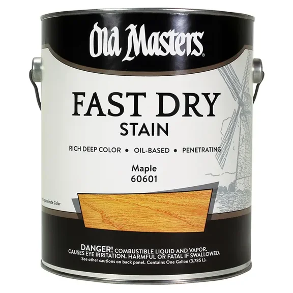 1 gal Old Masters 60601 Maple Fast Dry Stain Interior Oil-Based Wood Stain