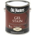 thumbnail image 1 of Old Masters 84501 Carbon Black Rich Tone Gel Stain, 1 gal - Pack of 2, 1 of 1