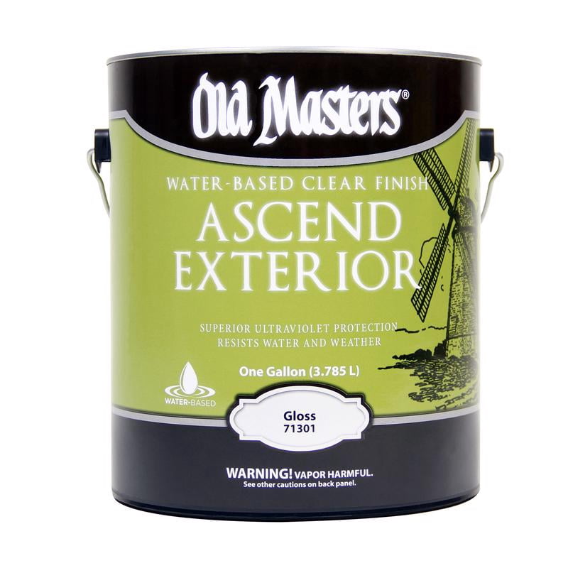Old Masters Ascend Exterior Gloss Clear Water-Based Finish 1 gal ...