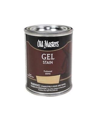 Old Masters Gel Stain Semi-Transparent Fruitwood Oil-Based Gel Stain 0. ...