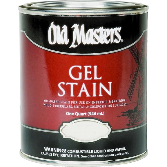 qt Old Masters 80304 Cherry Gel Stain Oil-Based Stain