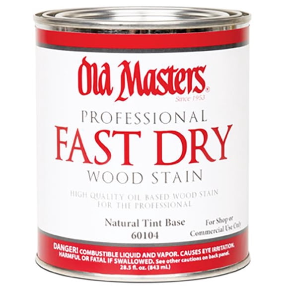 qt Old Masters 62304 Espresso Fast Dry Stain Interior Oil-Based Wood Stain