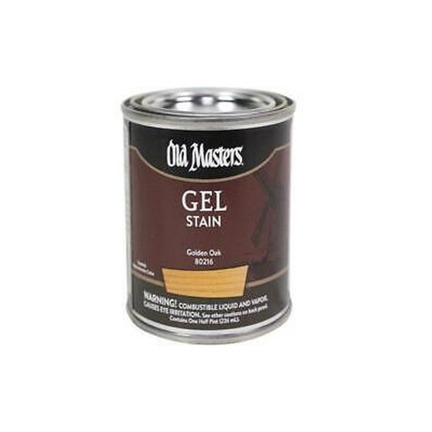 Old Masters SemiTransparent Golden Oak OilBased Alkyd Gel Stain 0.5