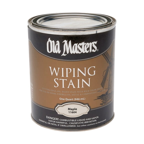 Old Masters 11604 1 Quart Maple Wiping Stain