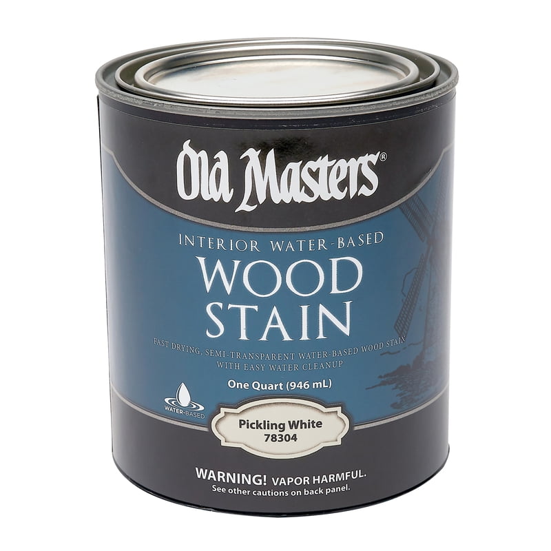 Old Masters 210279 78304 Qt Pickling White Water Based Wood Stain