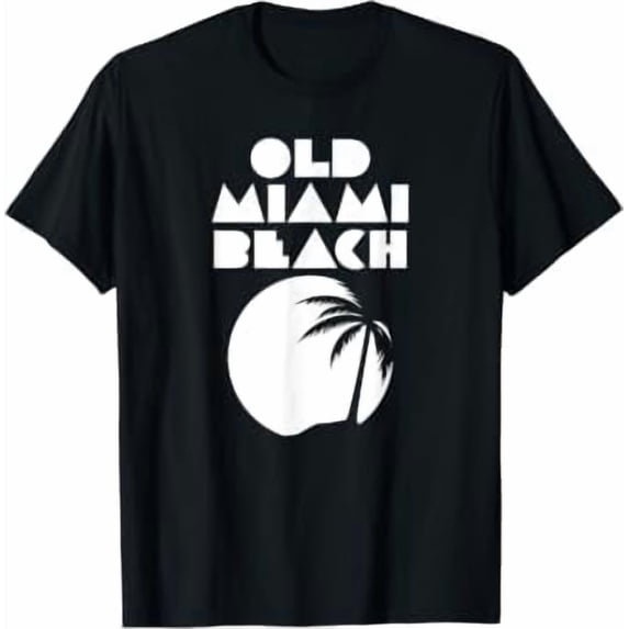 Old Miami Beach Shirt T-Shirt, Unisex T-Shirt