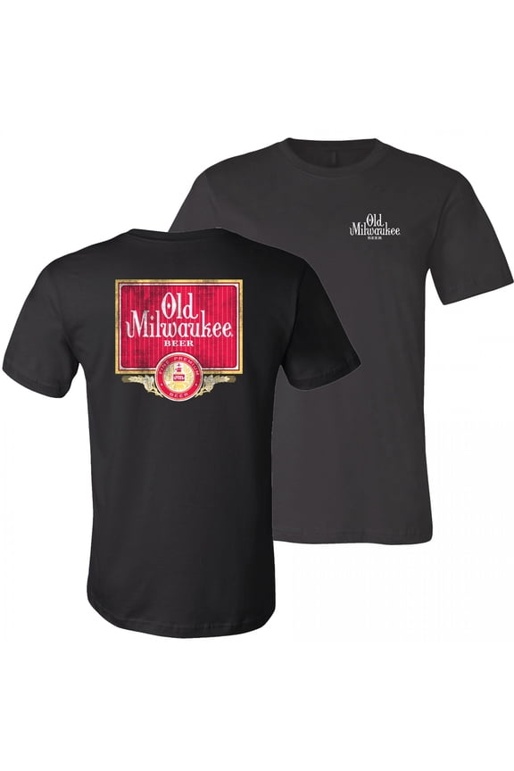 Logo with Label Print Rear T-Shirt-Small