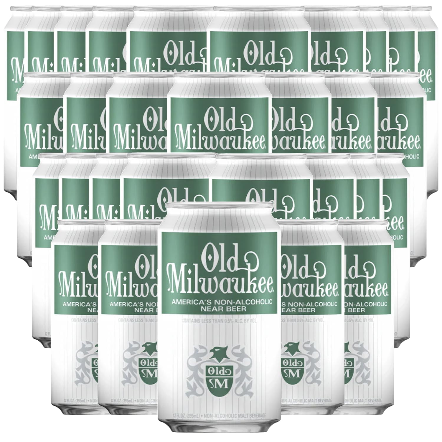Old Milwaukee Non-Alcoholic FEV6Beer | Domestic Non-Alcoholic Malt Beverage | 12 fl oz Cans