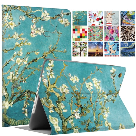 Old Model iPad 2nd Gen 9.7" 2011 Folio Cover A1395 A1396 A1397 MC769LL/A MC770LL/A MC954LL/A MC960LL/A MC979LL/A MC980LL/A MC989LL/A MC916LL/A MC981LL/A MC957LL/A MC755LL/A Floral Blossom