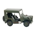 thumbnail image 1 of Old Modern Handicrafts 1940 Willys Quad Overland Jeep Model Car Metal, 1 of 7