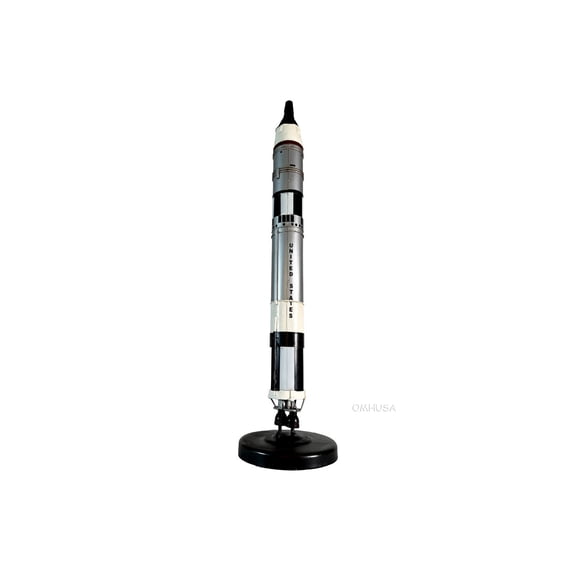 Old Modern Handicrafts Gemini Titan Rocket Display Model