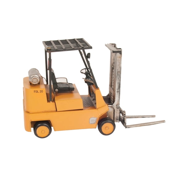 Old Modern Handicrafts Handmade Tin Propane Forklift Metal